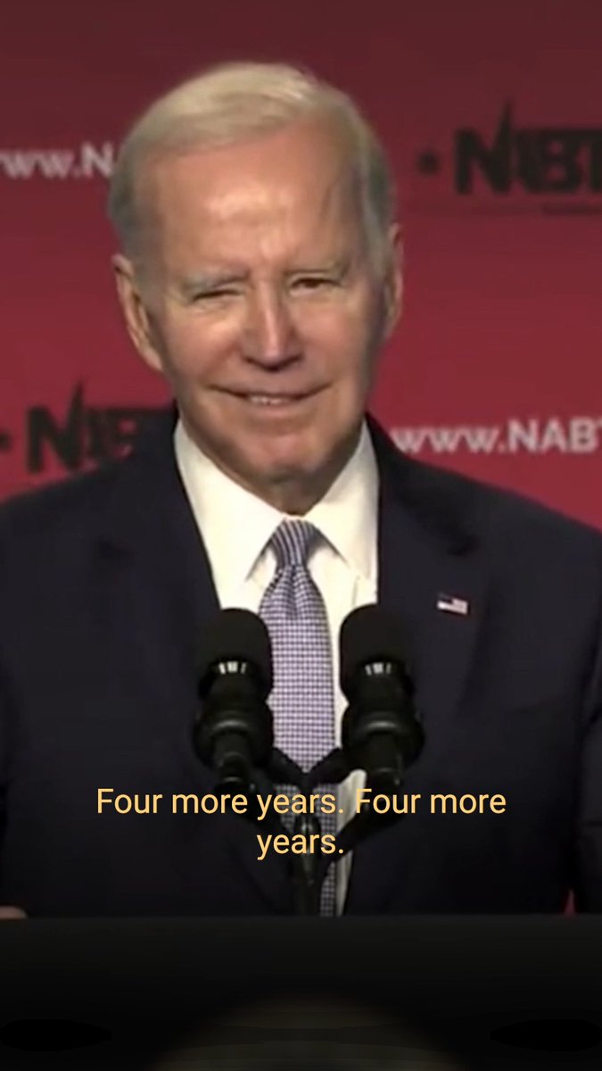 “Four more years! Four more years!”