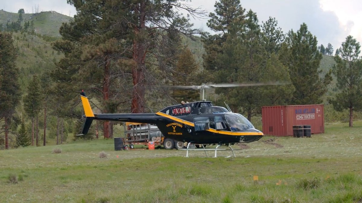 "Take the chopper." #YellowstoneTV