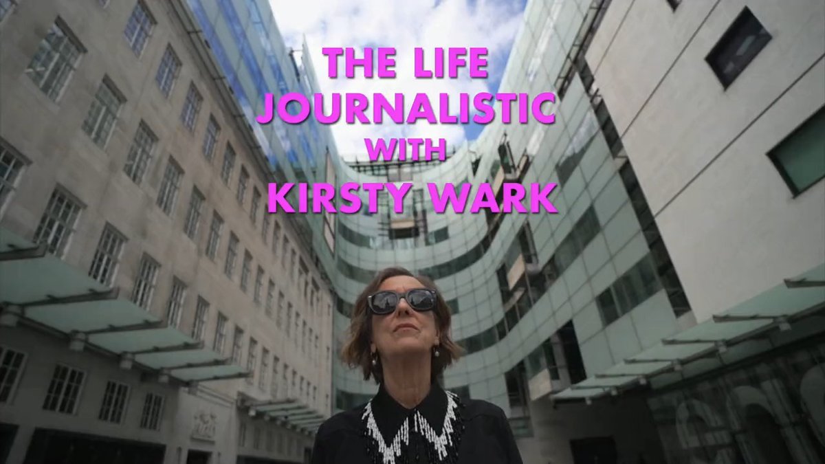 As the ‘You better not be acting like you're in a Wes Anderson film’ trend sweeps TikTok, our own Kirsty Wark thought she’d join in… Introducing: The Life Journalistic with Kirsty Wark