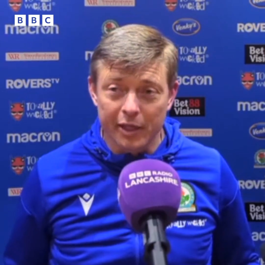 🎥 "We are at two different places. Burnley have been in the Premier League and have the parachute money. But we were the best team today" #Blackburn #Rovers head coach Jon Dahl Tomasson #bbcefl | #bbcfootball