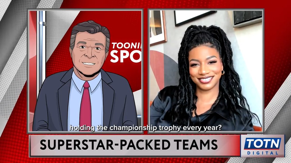 In the first ever Tooning Out Sports, Taylor Rooks breaks down the NBA playoffs and Draymond Green's stomp.