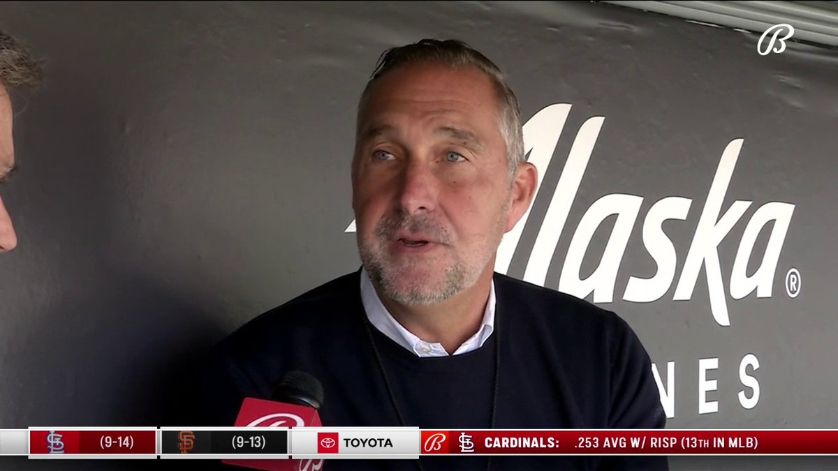 John Mozeliak says there's still plenty of time for the #STLCards' lineup to find some consistency: "The one thing I'd ask from our fan base right now is a little bit of patience, because we do think that we do have the talent to win."