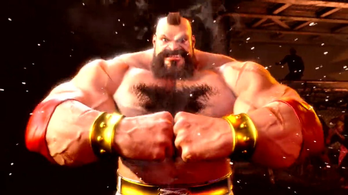 Zangief, the Red Cyclone. 🤼‍♂️ Likes: Wrestling, Cossack Dancing 🌀 Hates: Projectiles
