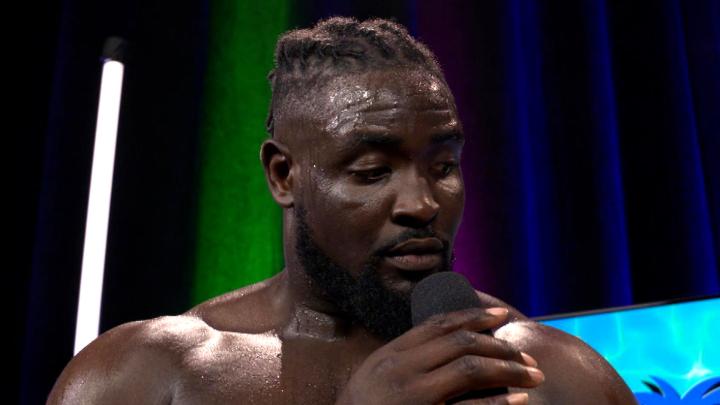 EXCLUSIVE: After an impressive debut, #ObaFemi has his sights set on EVERYONE in #WWENXT. #NXTSpringBreakin'