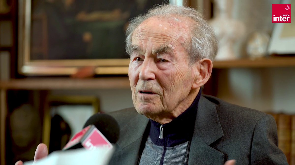 Robert Badinter : "Vladimir Poutine est emporté par l'hubris, par la pulsion qui entraîne un dictateur vers ce qu'il croit possible, et qui se révèle ensuite ne pas l'être" #le7930inter