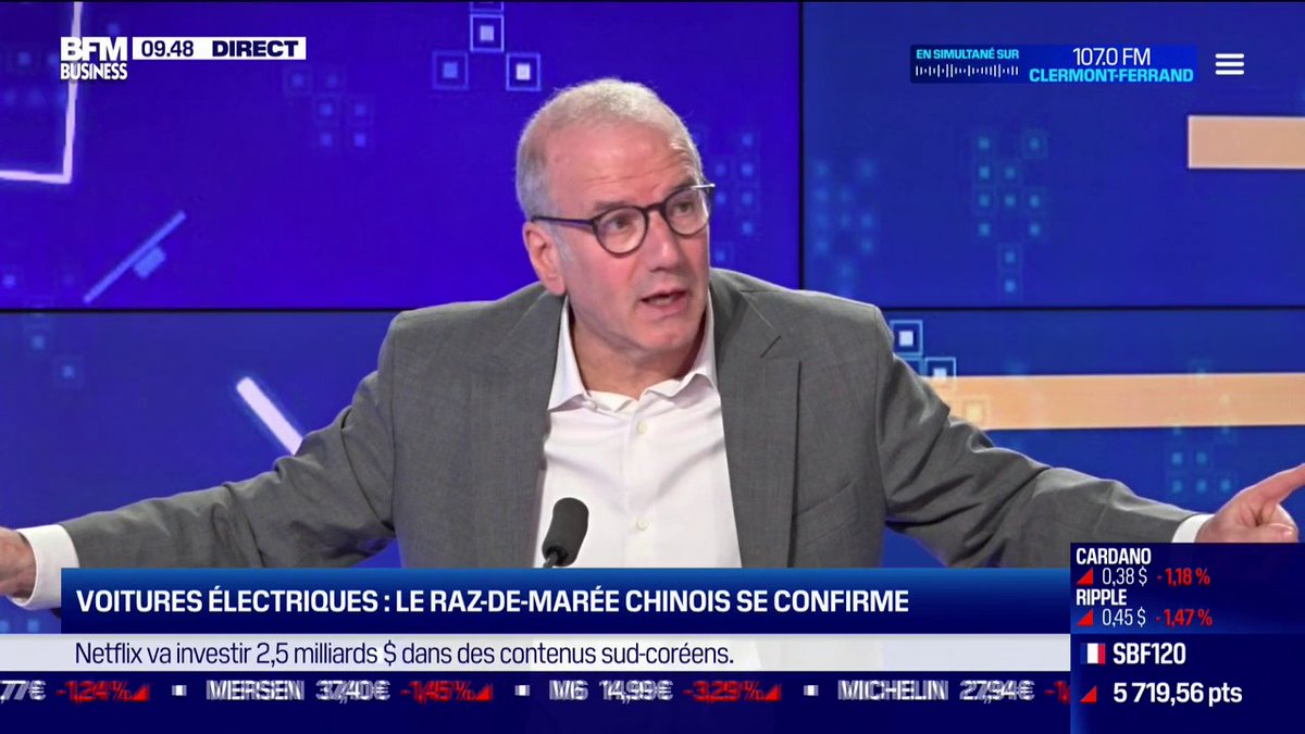 La voiture électrique chinoise va-t-elle inonder l'Europe ? 😨 👉 Pour ce chef d'entreprise, l'Europe est protégée par le "marketing. Il ne comprennent rien (les Chinois), ce sont des billes, et il y a une défiance absolue des consommateurs face aux offres chinoises"