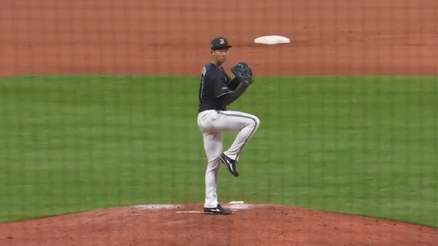 ドラフト1️⃣位ルーキーのデビュー登板は見事三者凡退に抑える‼ 最初の打者には空振り三振‼⚾ 👏 オリックス #曽谷龍平 投手が1回2奪三振無失点のピッチング‼✨ #Bs2023 オリックス・バファローズ