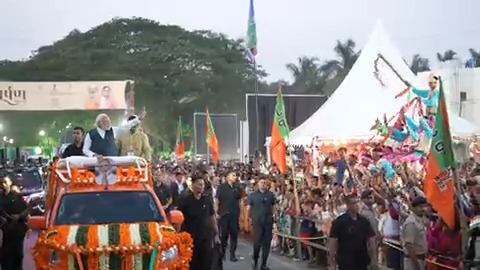 There was great fervour in Daman. Here are highlights from yesterday...