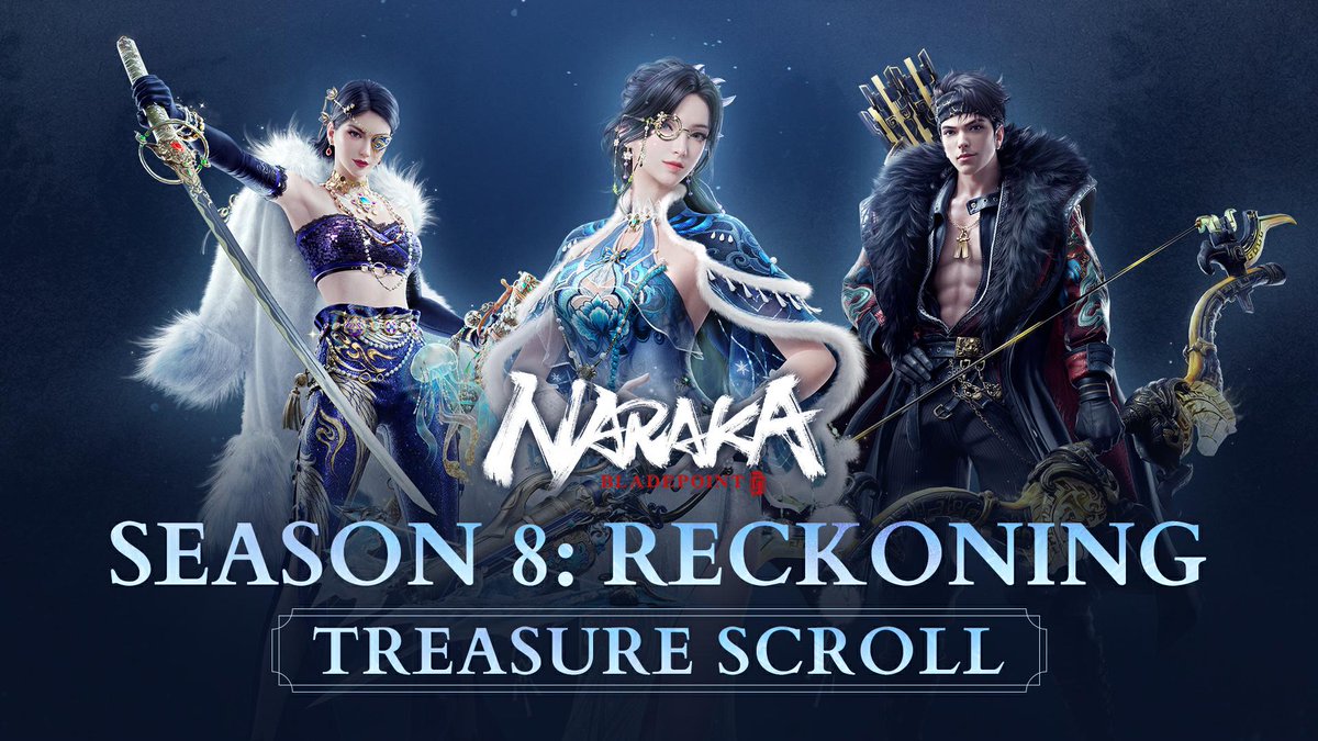 3 notorious criminals, plotting their next move. They may be biting into more than they can chew, for the riches they seek may be their reckoning. The reckoning treasure scroll. Available on April 27th. #NARAKABLADEPOINT