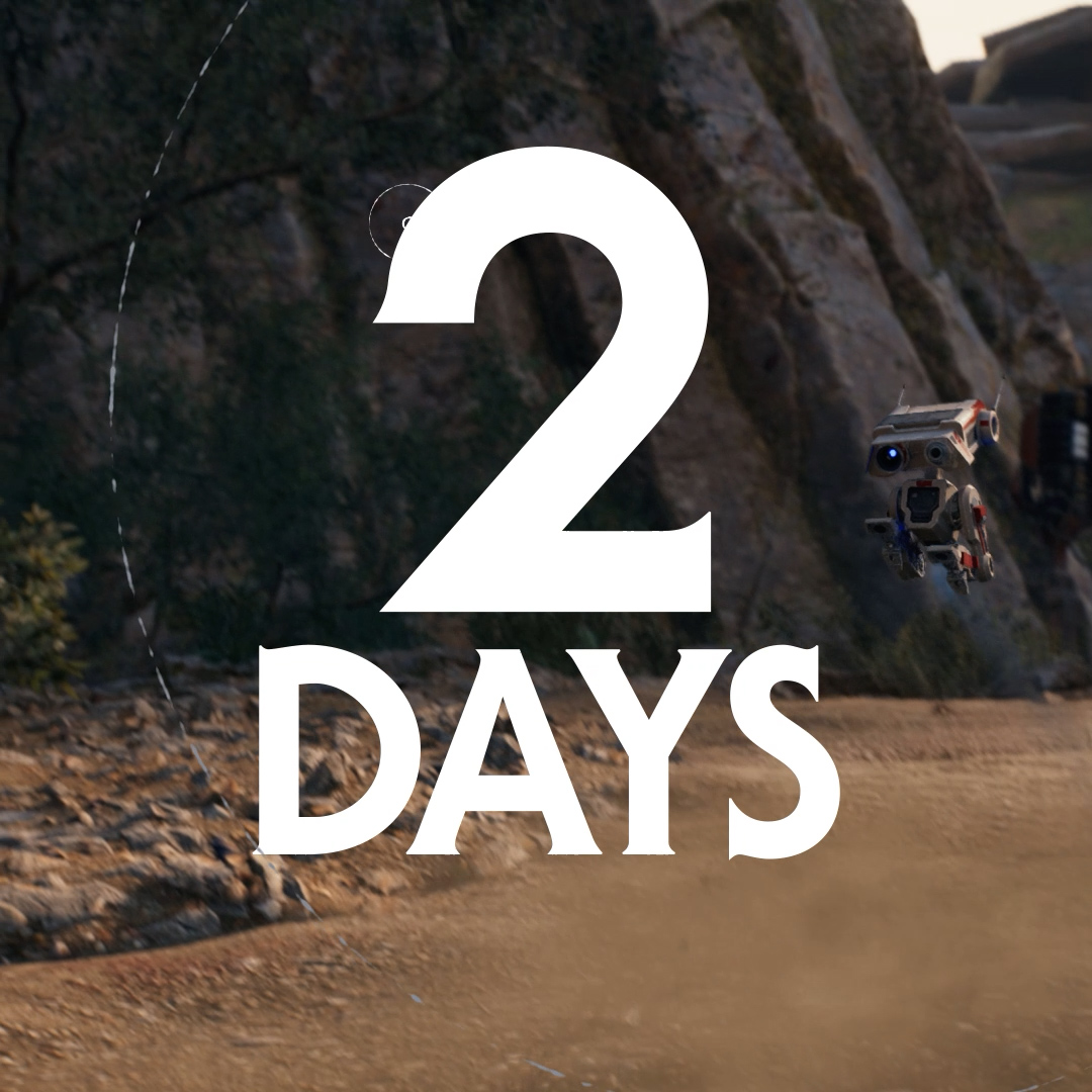 Only TWO DAYS remain until #StarWarsJediSurvivor launches! Pre-order now!