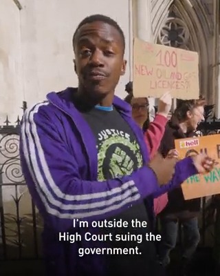 We're suing the UK Government.