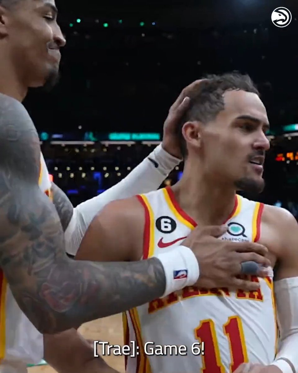 Foi ontem, ainda está fresco em nossas memórias, mas vamos relembrar como foram os últimos minutos da espetacular virada do Hawks sobre o Celtics. #BelieveAtlanta #TrueToAtlanta