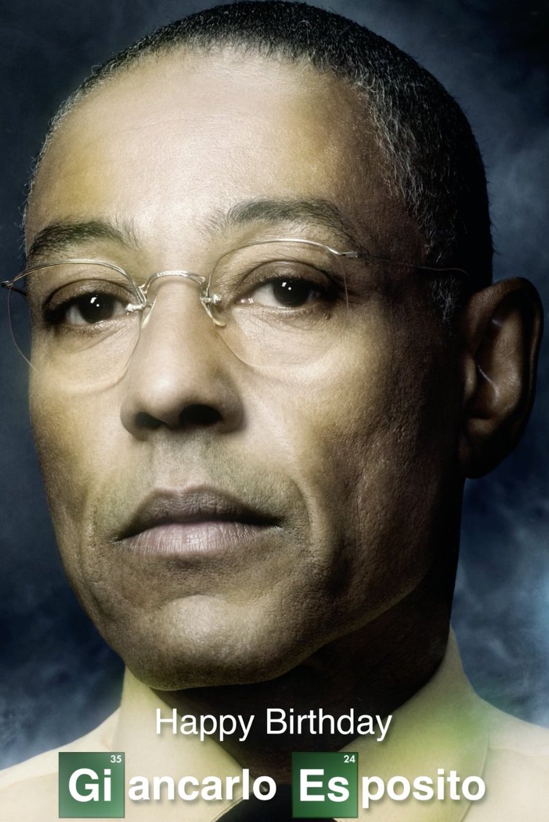 we don't want any trouble on Giancarlo Esposito birthday.