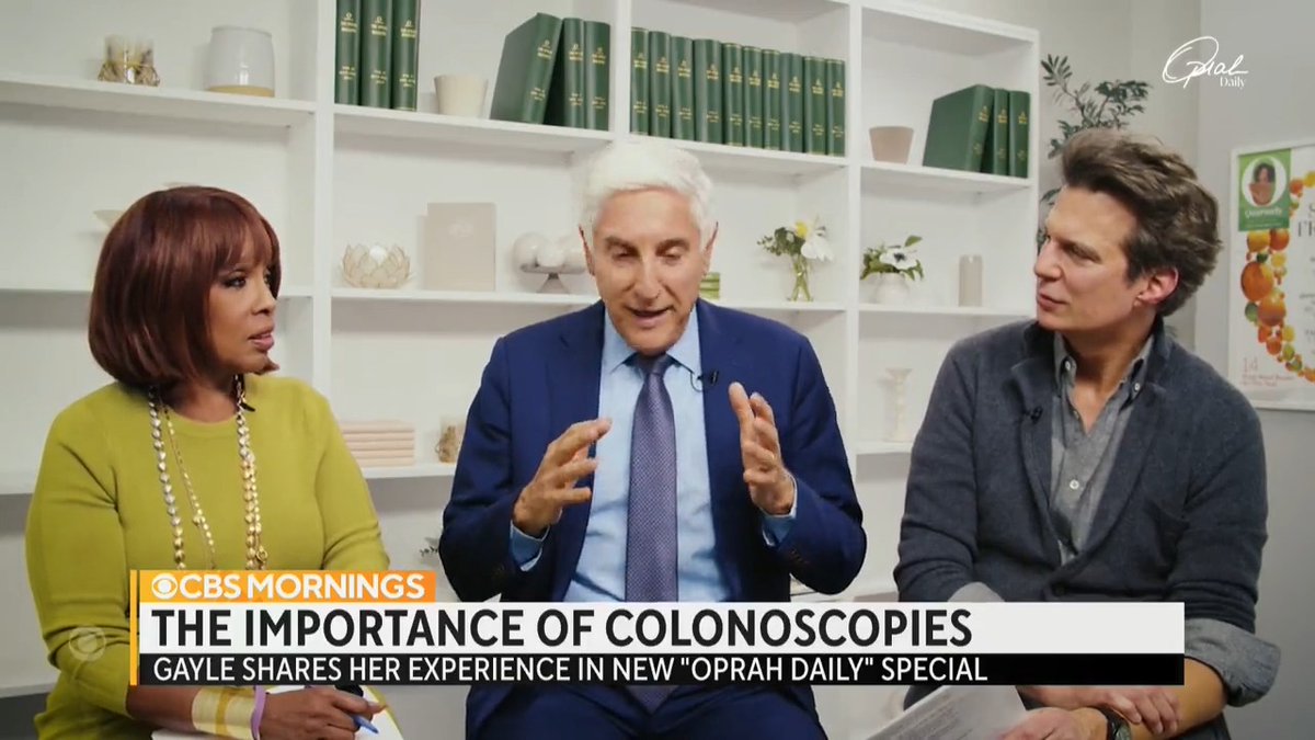 Colonoscopies detect colon cancer, the second deadliest cancer — but the survival rate is 90% when detected at an early stage. @drlapook shares what is involved in the procedure. Watch @gayleking and Adam Glassman buddy up to tackle colonoscopies on @oprahdaily.