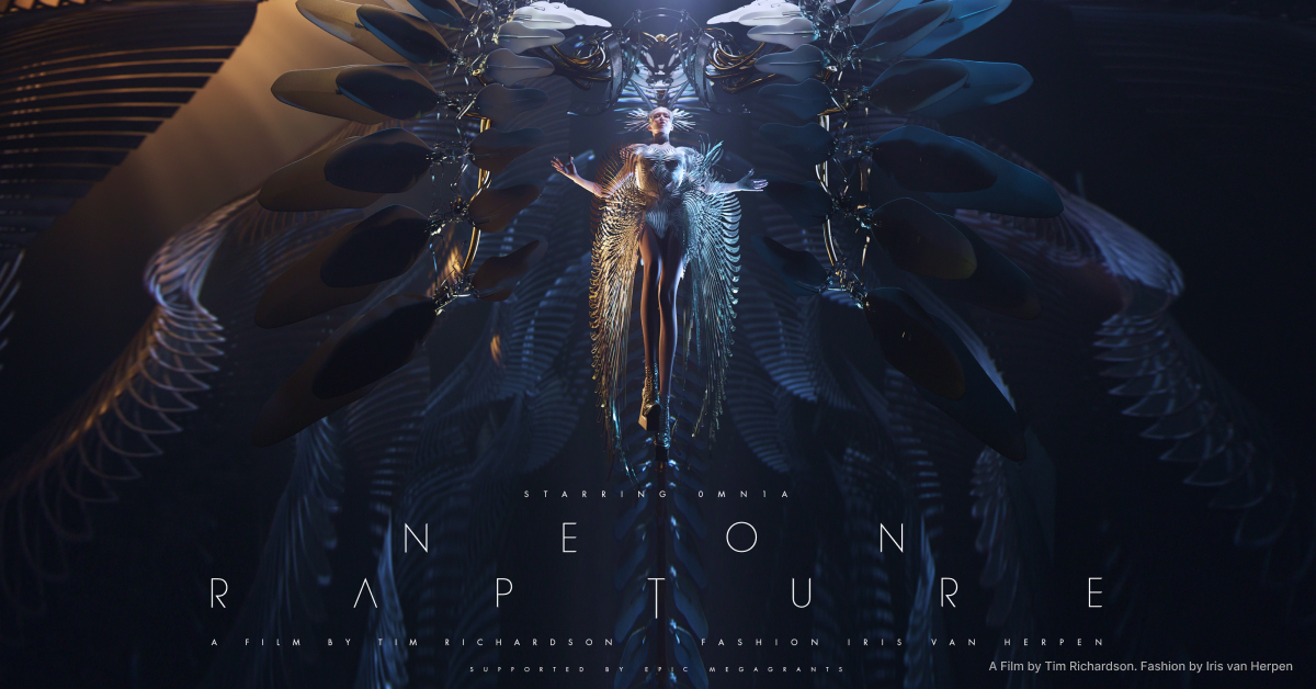Couture doesn’t have to end at the catwalk. Collections can go anywhere a designer wants to take them. “Neon Rapture” is living proof. See how Tim Richardson and Iris van Herpen did it in our latest Spotlight: #UnrealEngine #Fashion
