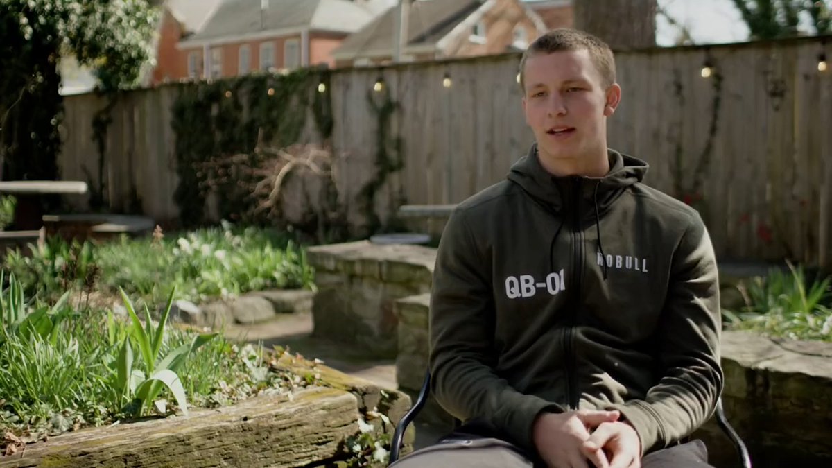 A D2 QB with something to prove, Tyson Bagent is anxiously waiting to hear his name called at the 2023 Draft 📞 👀 📺: 2023 #NFLDraft starts Thursday 8pm ET on NFLN/ESPN/ABC 📱: Stream on NFL+