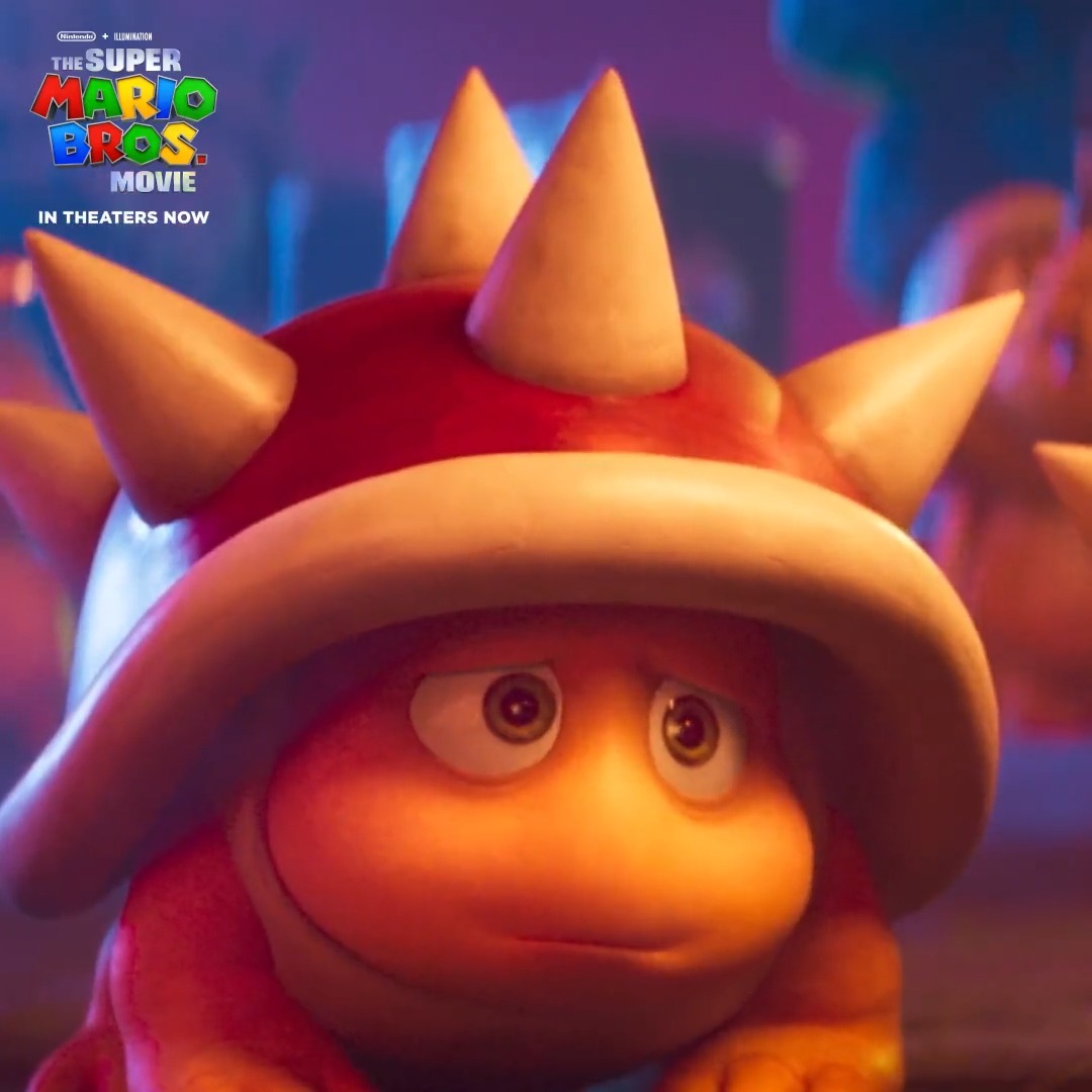 They’re Spiny Shells and they have feelings. #SuperMarioMovie
