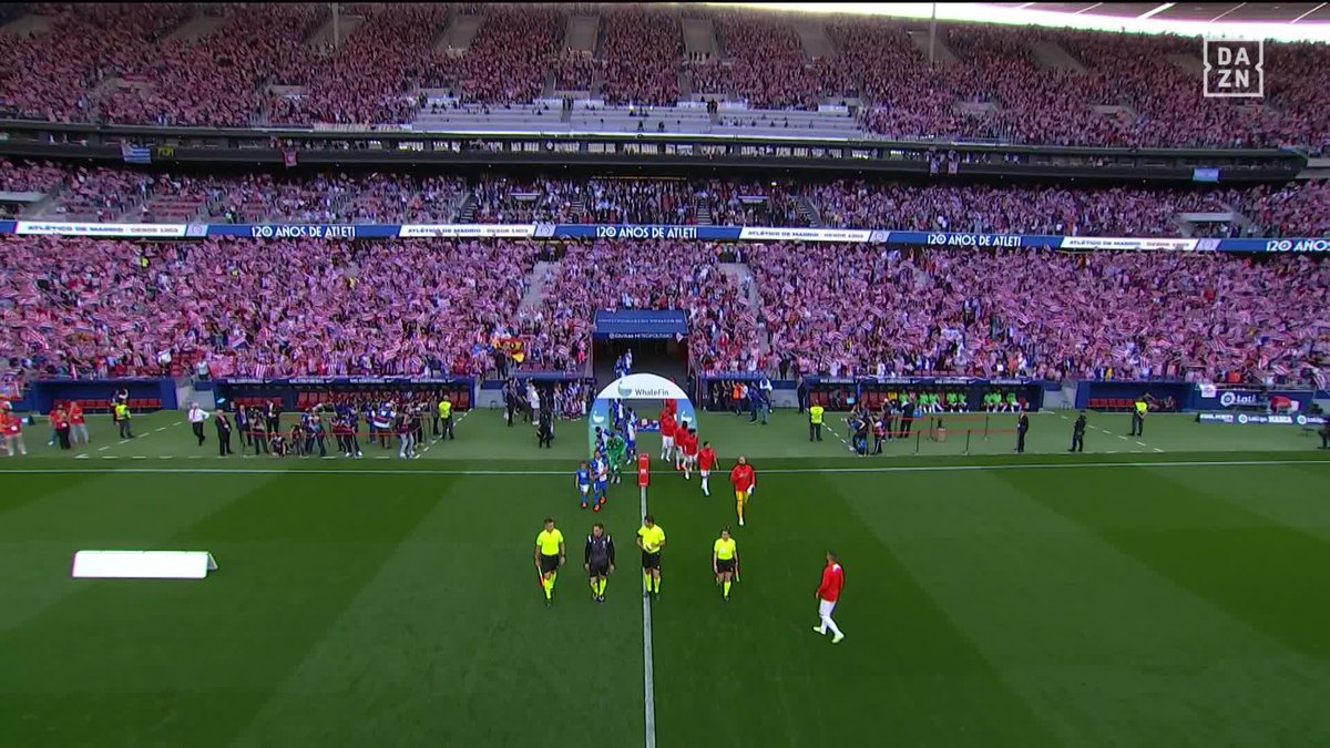 120 años de historia 120 años de emoción 120 años de lágrimas 120 años de sentimiento 120 años de Atlético de Madrid 💙 #LaLigaEnDAZN ⚽
