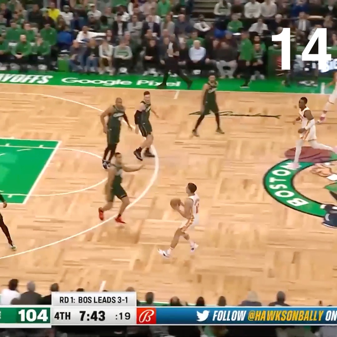 Boston three party ☕️ The guys hit 19 threes on 46% shooting last night