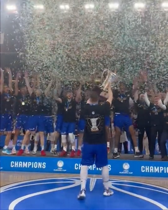 History has been rewritten. ๐ Anwil Wloclawek lift the #FIBAEuropeCup throne for the first time in club history!