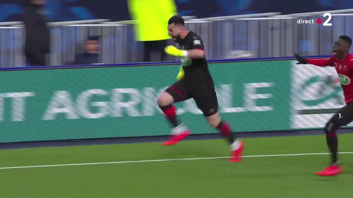 ๐ Il y a 4 ans jour pour jour, le Stade Rennais remportait la Coupe de France aux TAB face au PSG. ๐ Le premier titres des Bretons aprรจs 48 ans de disette. โค๏ธ๐ค
