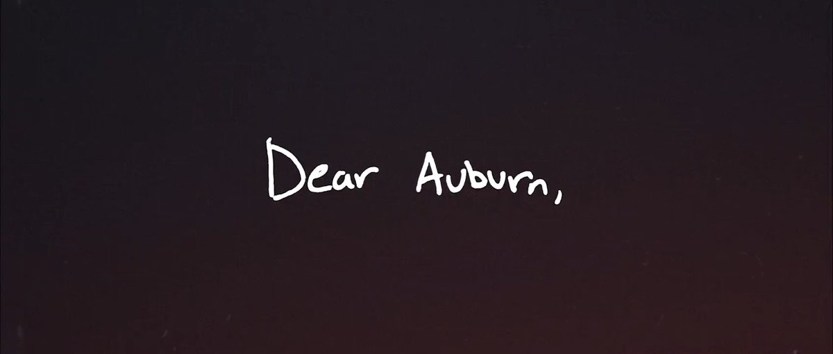 One final letter to Auburn as your captains 🦅 Derick Hall II John Samuel Shenker Owen Pappoe