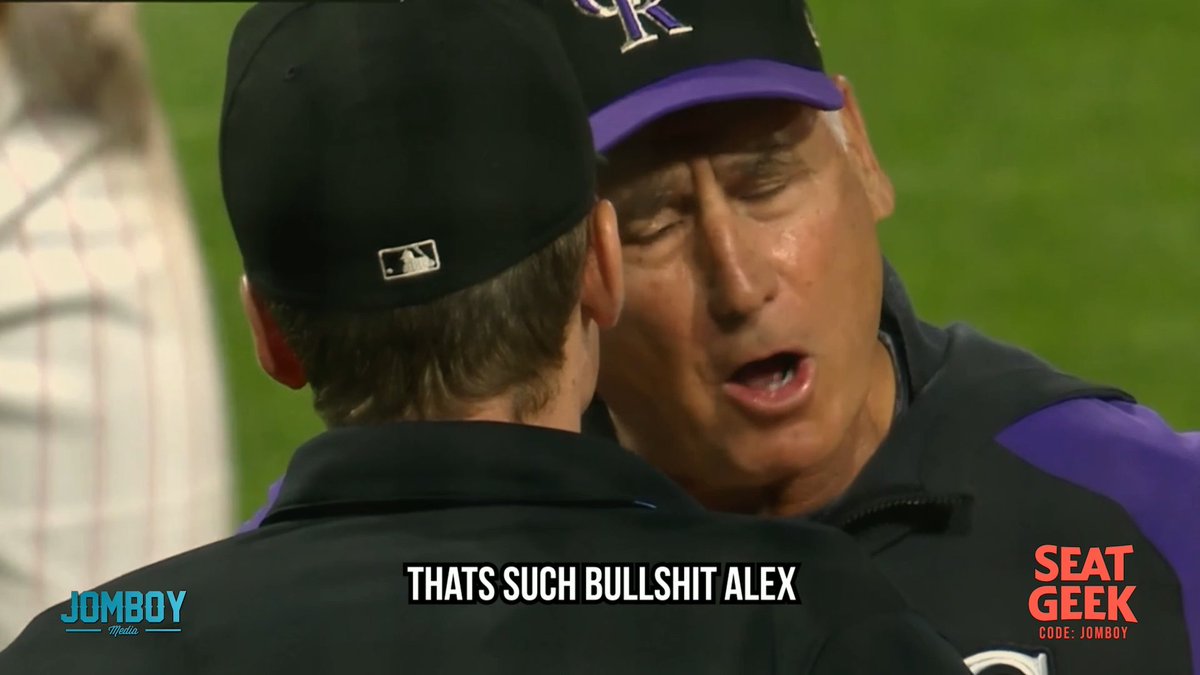 JT Realmuto tells the ump he got hit and Bud Black gets mad, a breakdown