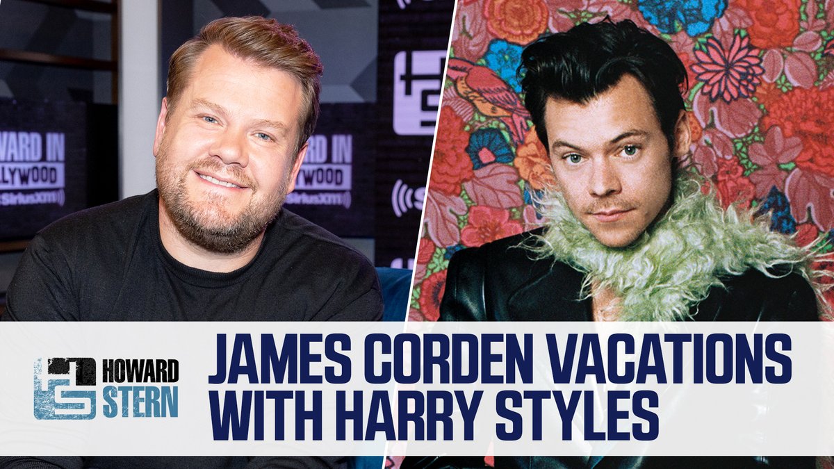 .James Corden tells Howard about the time he went on vacation with Harry Styles.. Stream the FULL interview now on SiriusXM!