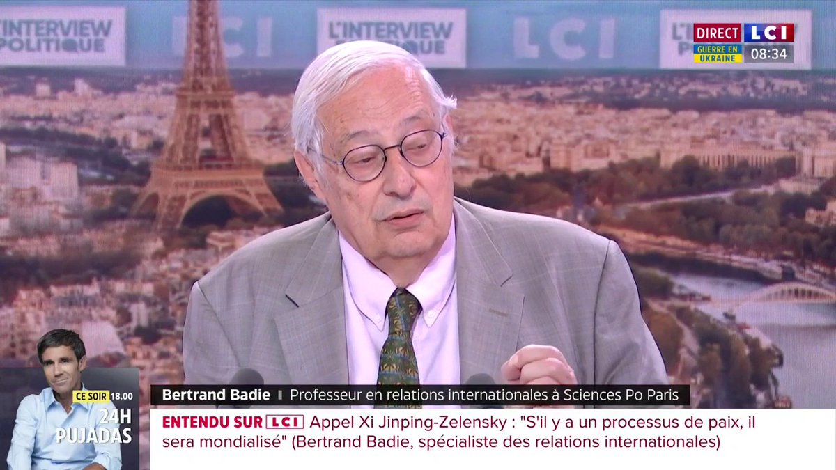 🔴🗣️"Le Kremlin a perdu cette guerre militaire, il ne faut surtout pas qu'il perde la guerre diplomatique, l'enjeu est là" : B. Badie à Adrien Gindre
