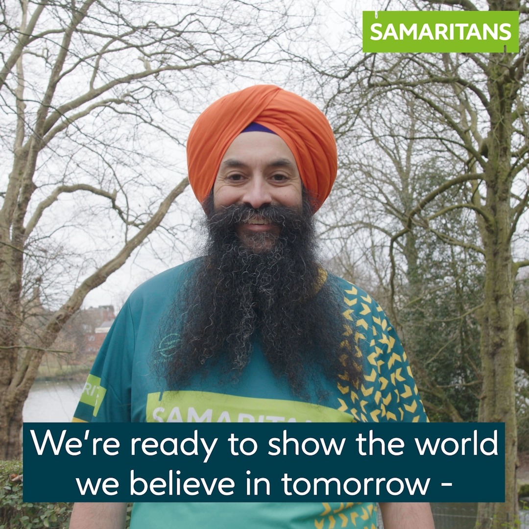 We’re proud that Samaritans has been chosen as the official charity of the year for the 2024 TCS TCS London Marathon! 💚 We’re ready to show the world that we believe in tomorrow, are you? Join #TeamSamartians: