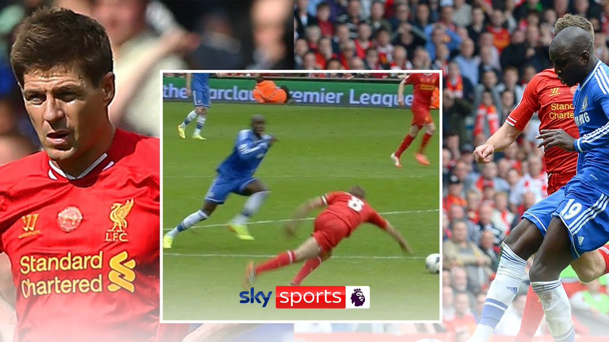 A famous moment in Premier League history 👀 On this day nine years ago, Steven Gerrard SLIPPED..🥶