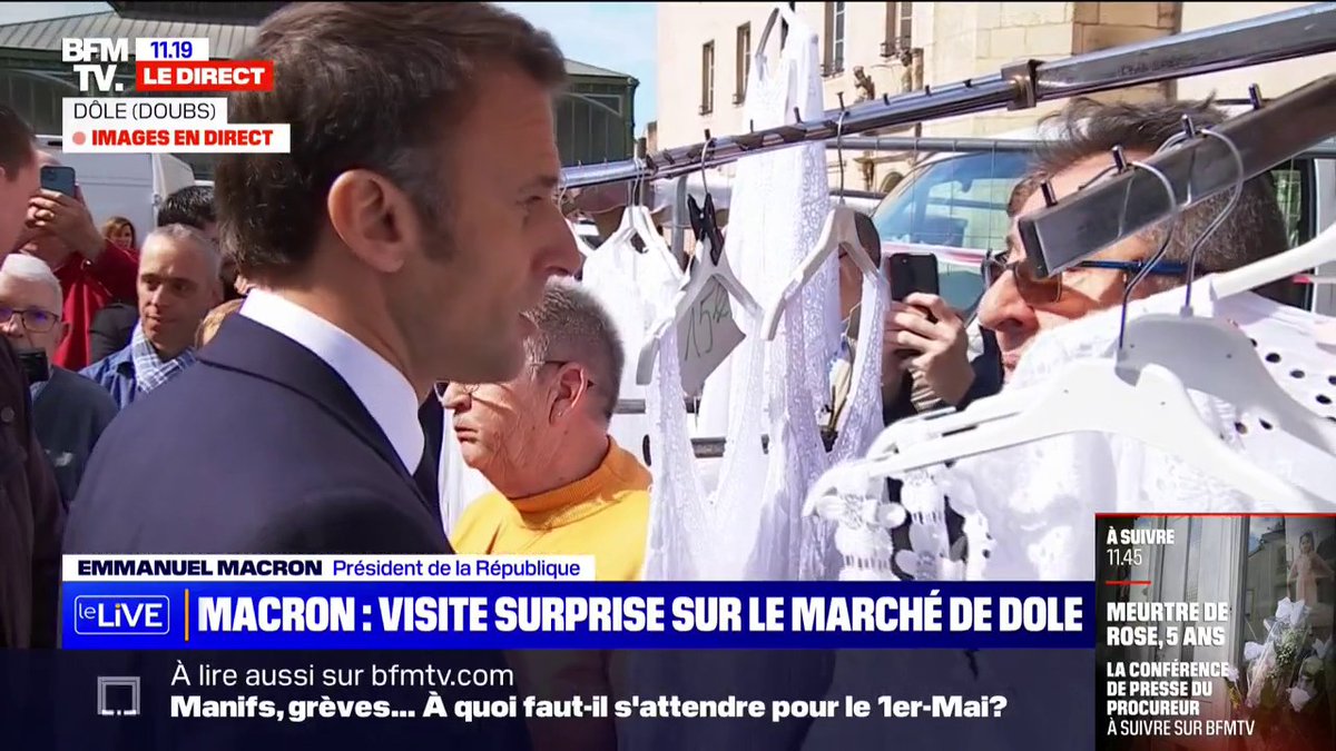 💬 "Moi aussi ça me choque" ➡ Emmanuel Macron à propos des salaires des "grands PDG"