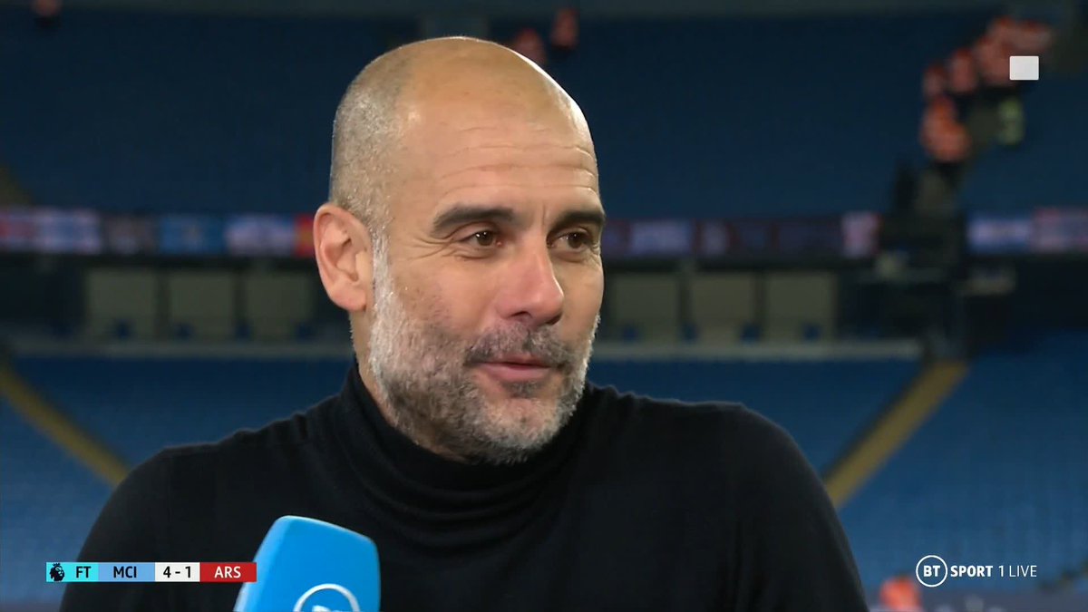 6.5 minutes of education with Pep Guardiola: