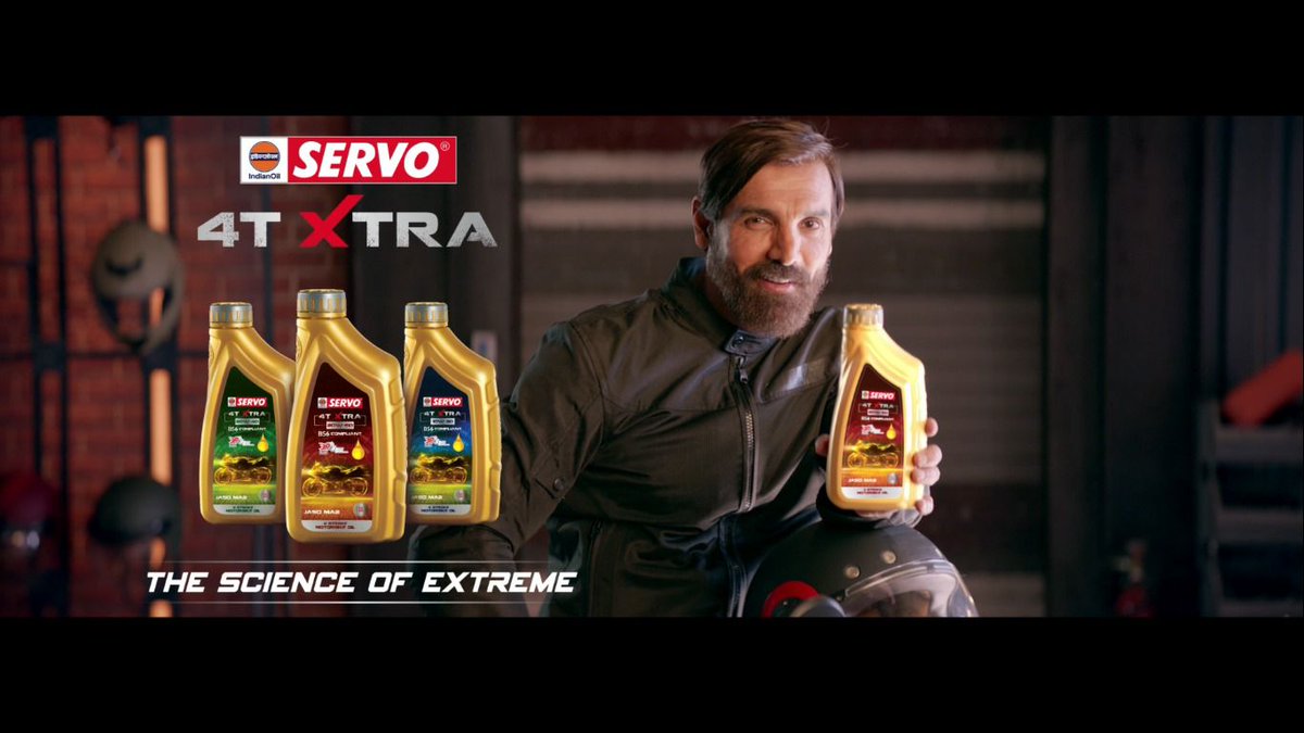 As a biker, you know there are a few essential things you just #CantDoWithout when you hit the road. Join the legendary John Abraham on a ride and discover why he can't do without the new SERVO 4T XTRA.
