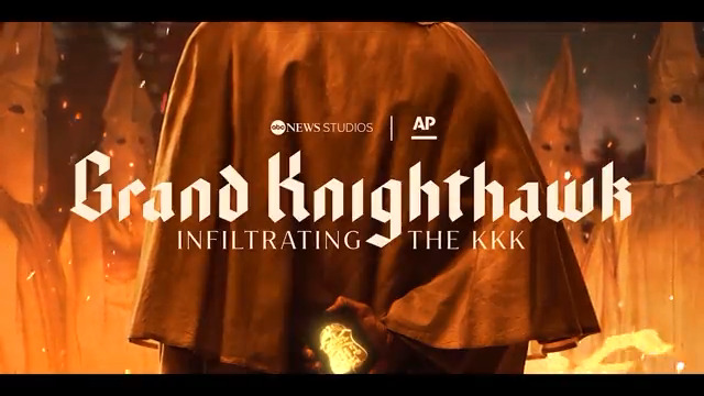 “My mission was to go inside the KKK for the FBI.” The new true crime documentary — "Grand Knighthawk: Infiltrating the KKK," by @GStephanopoulos ABC News Studios and The Associated Press, premieres today on Hulu.