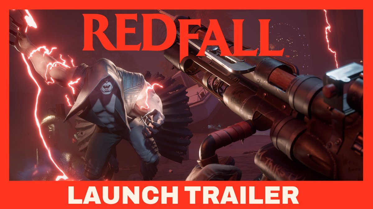 In an open world full of deadly vampires, it’s you against the darkness. Welcome to #Redfall on May 2