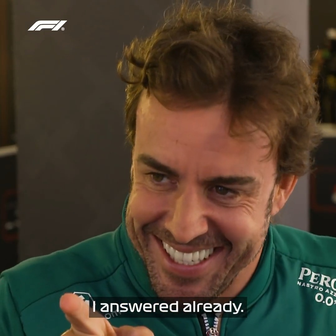 Fernando was Swift to respond 😉 #AzerbaijanGP #F1