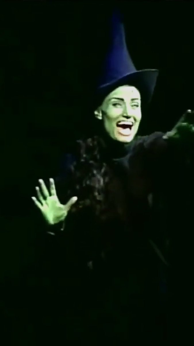 Something has changed within me. 💚 Celebrating #Wicked20 with a #TBT to Idina Menzel's original Defying Gravity. #WICKED #YearoftheFan