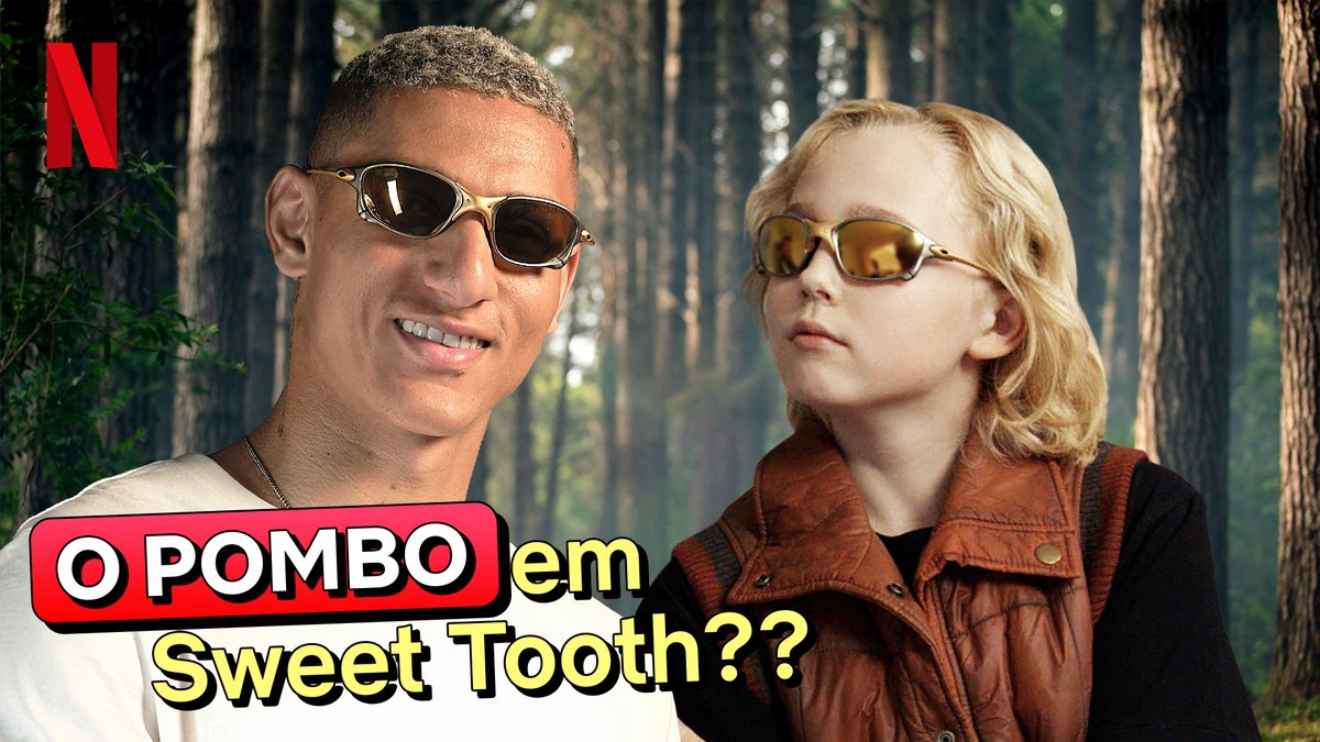 O Gus tá de volta e conheceu UM HÍBRIDO BRASILEIRO! PRUUUUUUUU 🐦🦌 A 2ª temporada de Sweet Tooth já está disponível! Richarlison Andrade CHRISTIAN CONVERY