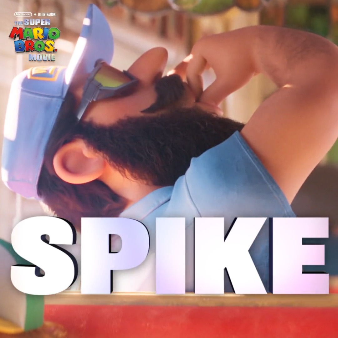 Well, well, well, if it isn’t Spike. #SuperMarioMovie