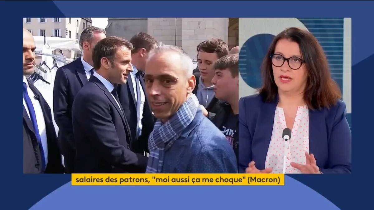🗣️"Avec 500 000 euros par an, on vit." Cécile Duflot ❄️, directrice générale d’Oxfam France, propose un salaire maximum de 40 000 euros par mois. 📺 #franceinfo canal 27 #VIPol