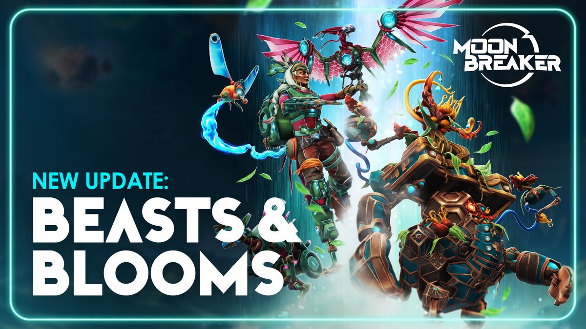 Our fifth #Moonbreaker Early Access update, Beasts and Blooms, is out now! 🌷🐾 Grow your Rosters and roar into battle with two brand-new Captains, five new Crew, tons of Community driven changes, and lots more. 🔗:
