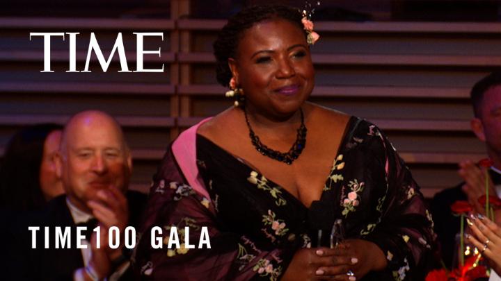 Watch: "The school libraries, the academic libraries, the public libraries and, yes, the prison libraries that contain the books that contain those transformational stories should always be free." Tracie D. Hall gives a toast at the #TIME100 Gala