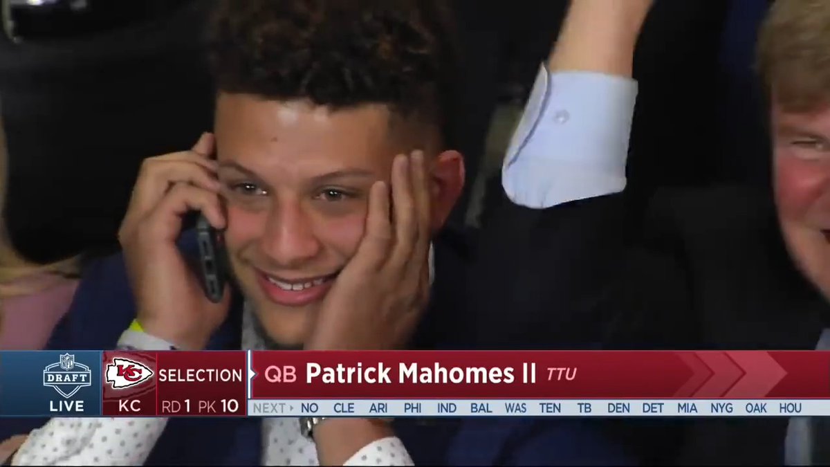 Six years ago today, the Kansas City Chiefs franchise changed forever with one draft pick... Patrick Mahomes II. 📺: 2023 #NFLDraft -- TONIGHT 8pm ET on NFLN/ESPN/ABC 📱: Stream on NFL+