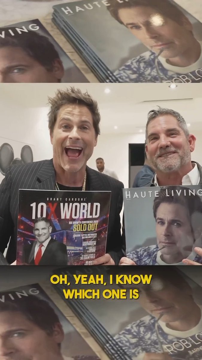 Which magazine are you keeping, which one are you reading, and which one are you throwing away? 🤐🤣 Rob Lowe