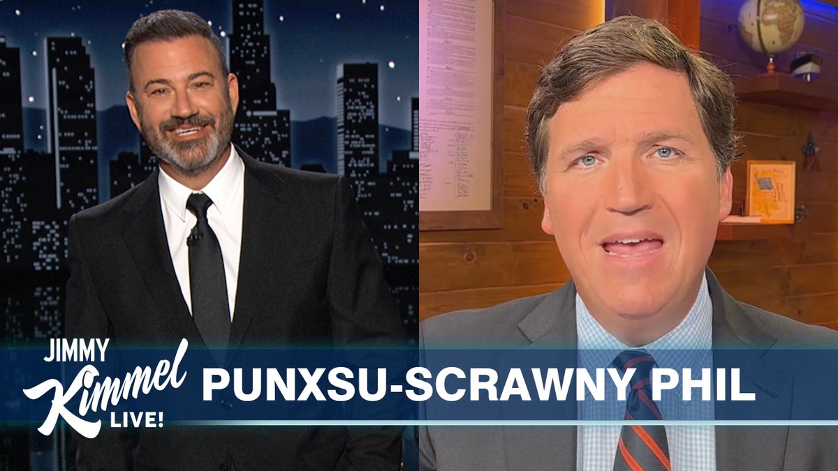 Tucker Carlson crawled out of his hole last night!