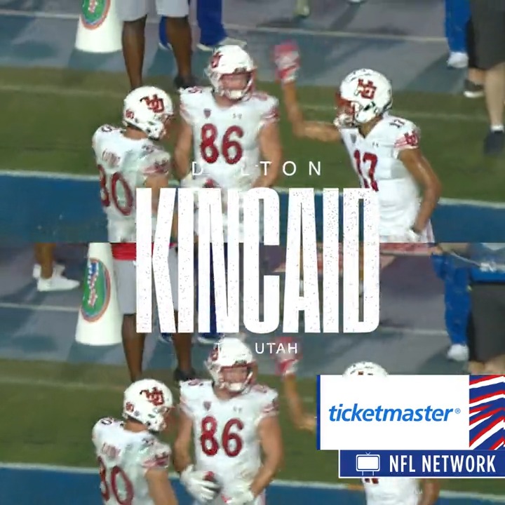 Found ourselves a playmaker. 😈 #NFLDraft Ticketmaster | Dalton Kincaid