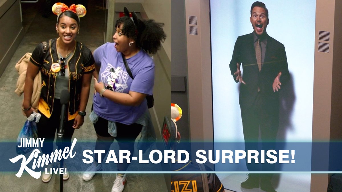 Chris Pratt pranks fans at the Disney Guardians of the Galaxy attraction! 🤣 Disneyland Resort Chris Pratt