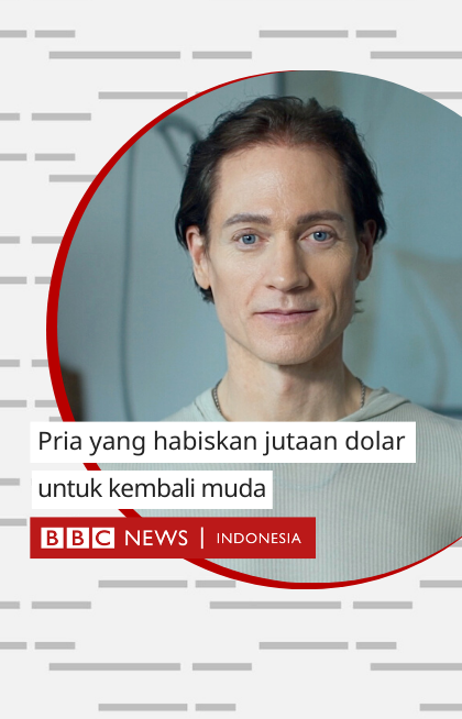 Seorang miliuner teknologi, Bryan Johnson, menghabiskan jutaan dolar setiap tahunnya, untuk membuatnya kembali muda. "Lewat pengukuran, usia telinga kiri saya 64 tahun, usia kebugaran tubuh saya 18 tahun dan usia jantung saya 37 tahun," papar Johnson, yang berusia 45 tahun.