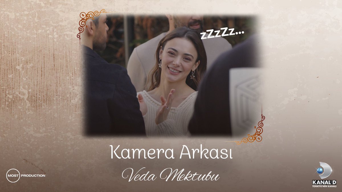 Aniden gelen güzellikler… Kamera arkası videomuz sizlerle 💖 #VedaMektubu #KanalD @kanald Most Production